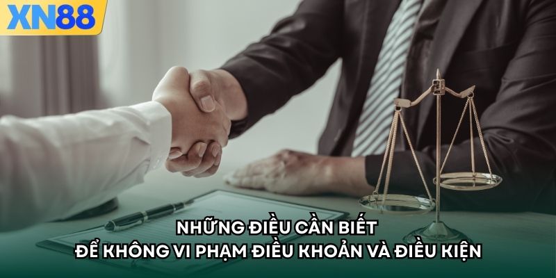 Những điều cần biết để không vi phạm điều khoản và điều kiện