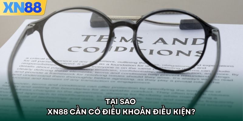 Tại sao XN88 cần có điều khoản điều kiện?