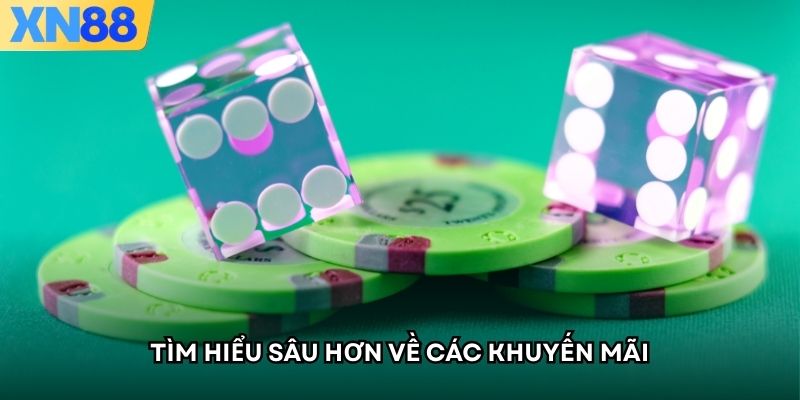 Tìm hiểu sâu hơn về các khuyến mãi